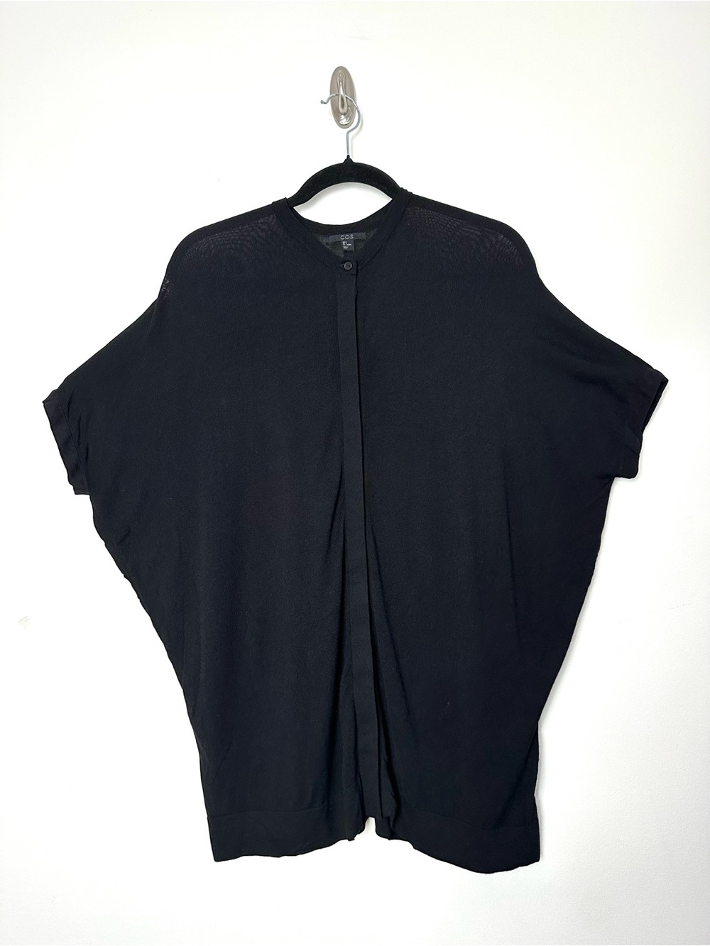 COS Minimalist Oversized Tunic Blouse Flowy Effortless Boho Quiet Luxury Capsule